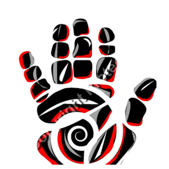 Mark Abnett Comics Logo Black Hoodie - Unisex Supply Hood Design