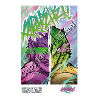 Kids Tee. This Land: Moa / Limit Break Customs Colab Design